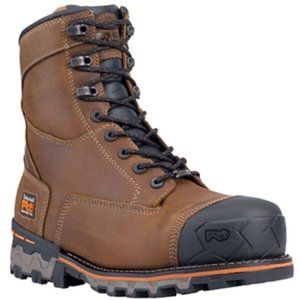 TIMBERLAND8 BOONDOCK TB092671214 COMPOSITE SAFETY TOE BOOT WATERPROOF MEN'S NEW